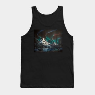 Majestic Northern Lights Tank Top